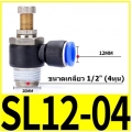 ตัวปรับลม Fitting Regulator SL12-04  12mm 